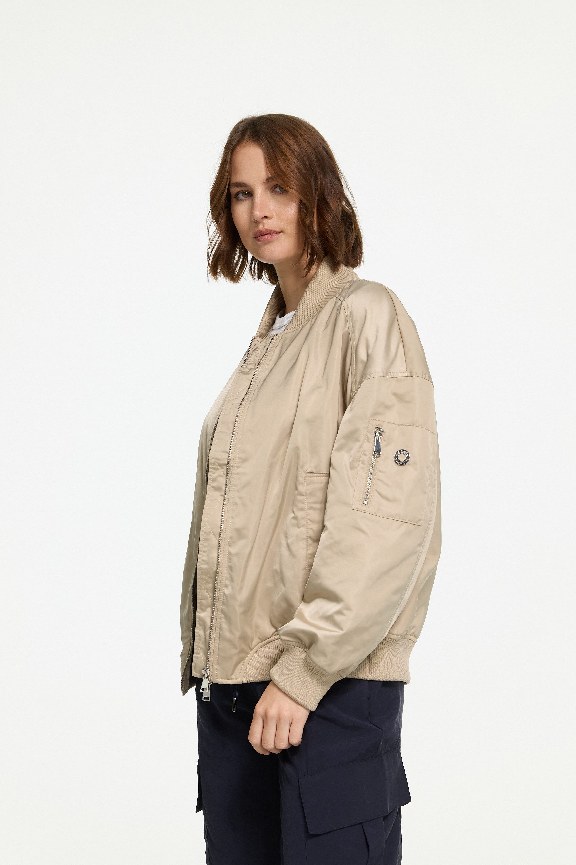Manisa Blouson mit überschnittenen Schultern günstig online kaufen
