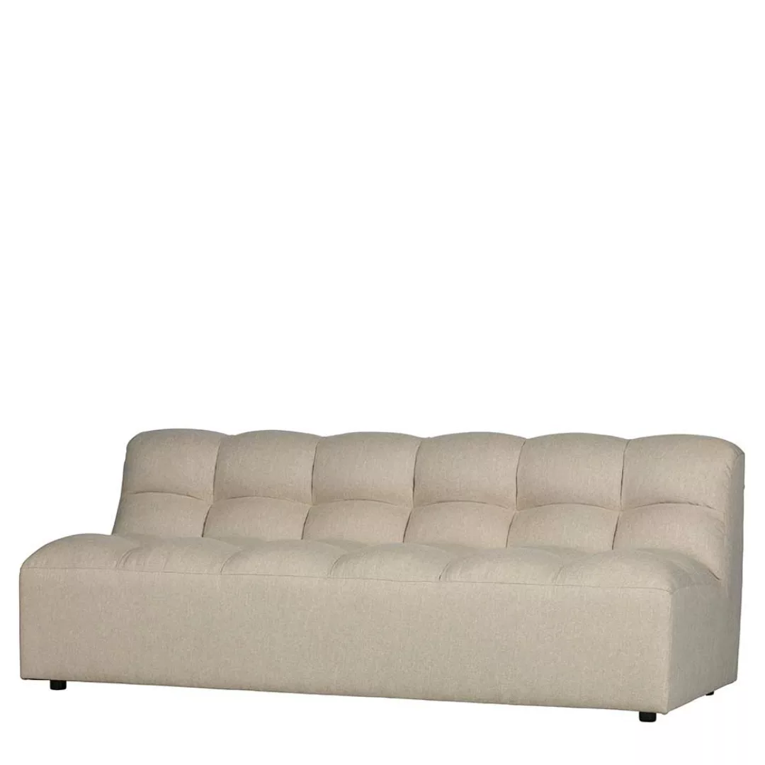 Zweier Sofa in Beige Nosagunterfederung günstig online kaufen