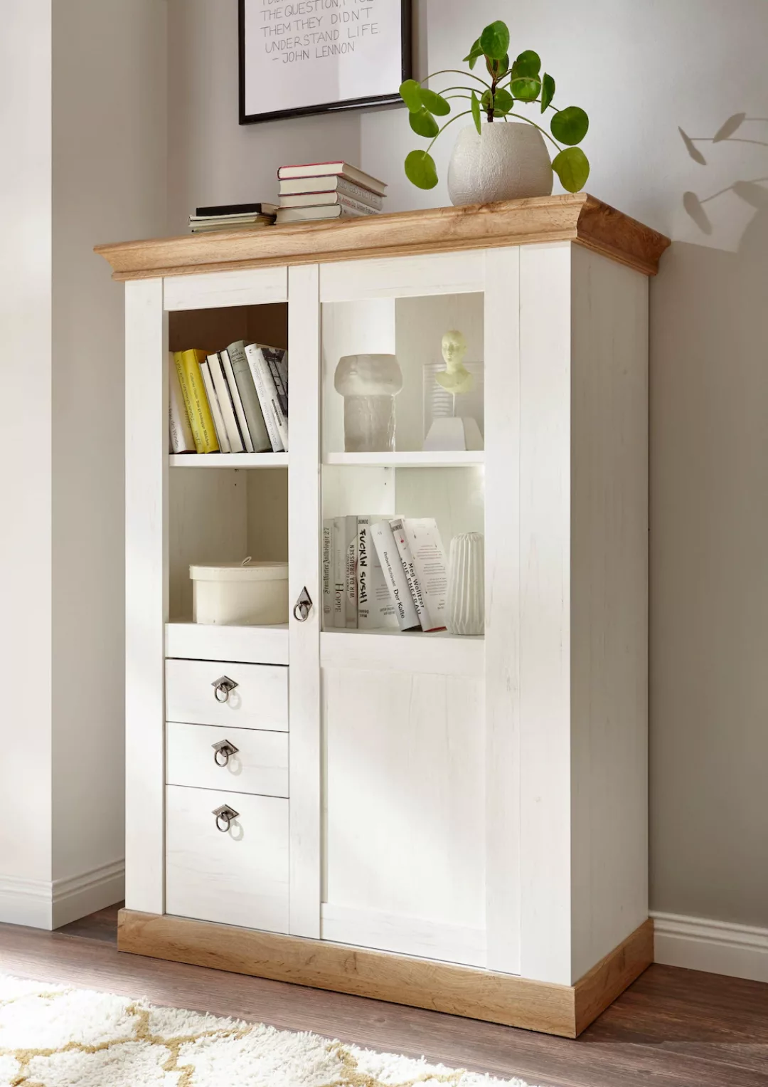 Home affaire Highboard "Cremona", Höhe 139 cm günstig online kaufen