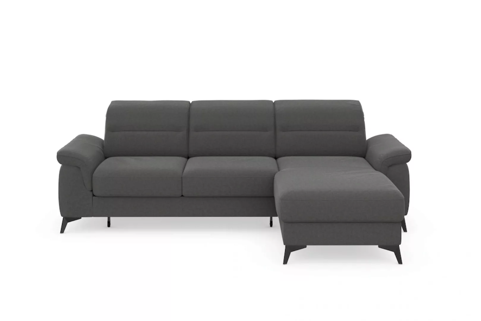 sit&more Ecksofa »Sinatra L-Form«, mit Recamiere, optional mit Kopfteilvers günstig online kaufen