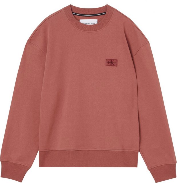 Calvin Klein Jeans Plus Sweatshirt PLUS SHRUNKEN BADGE CREW NECK günstig online kaufen