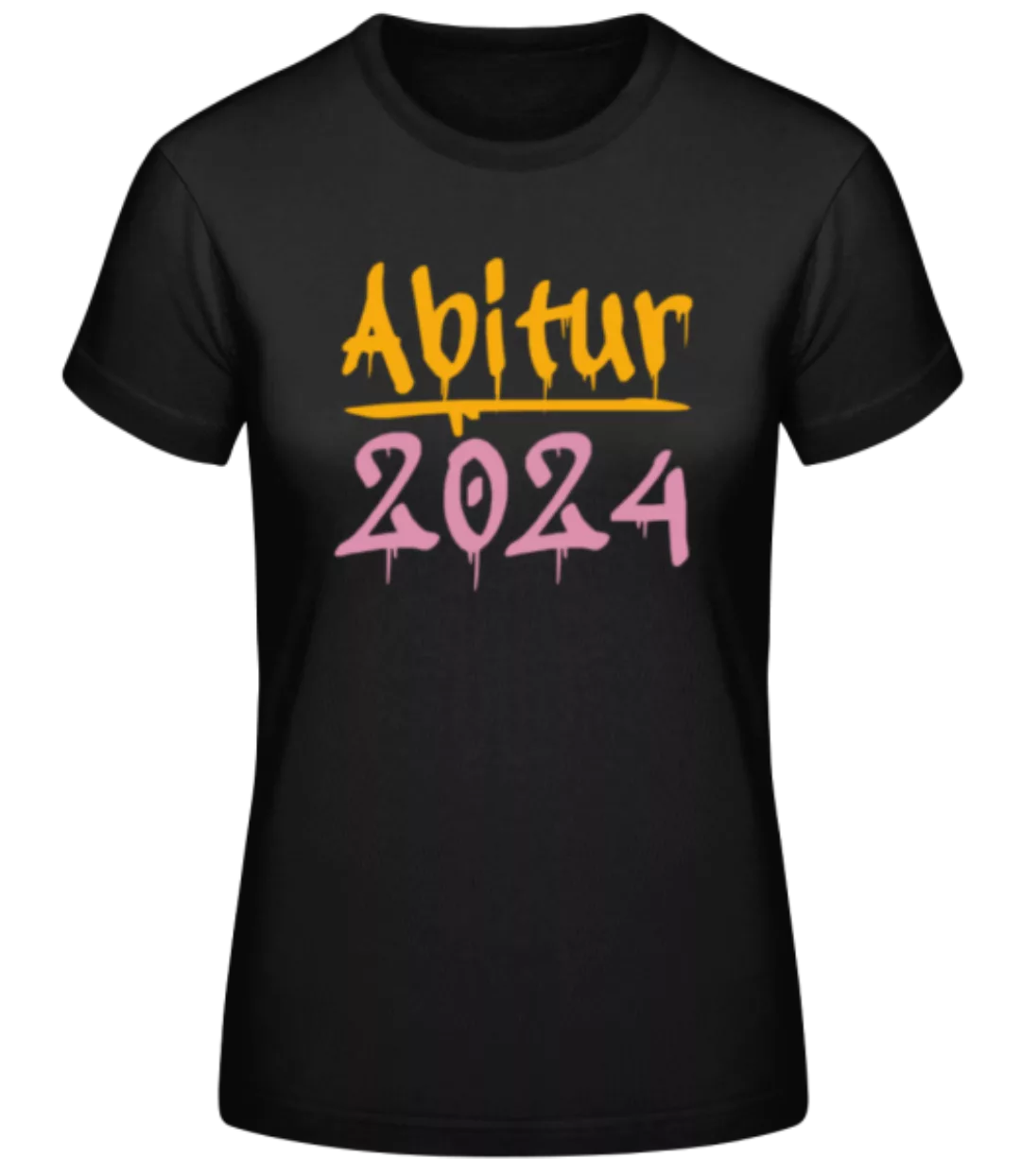 Abitur 2024 Graffiti · Frauen Basic T-Shirt günstig online kaufen
