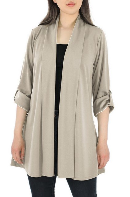 dy_mode Cardigan Damen Cardigan – Leichte Übergangsjacke im Blazer-Stil in günstig online kaufen