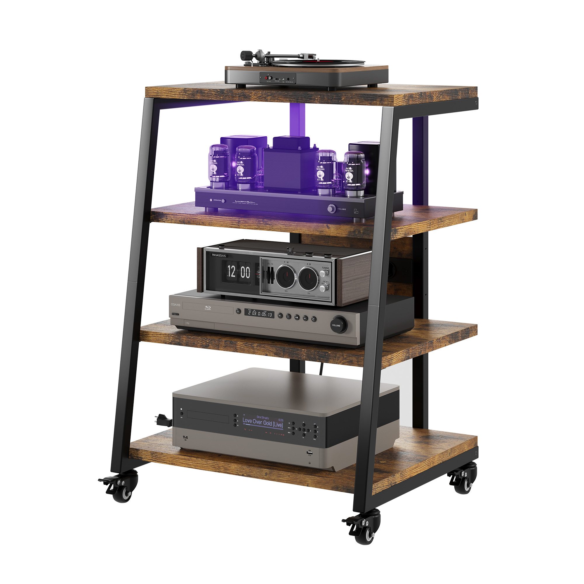 XERSEK TV-Regal HiFi Rack TV Rack günstig online kaufen