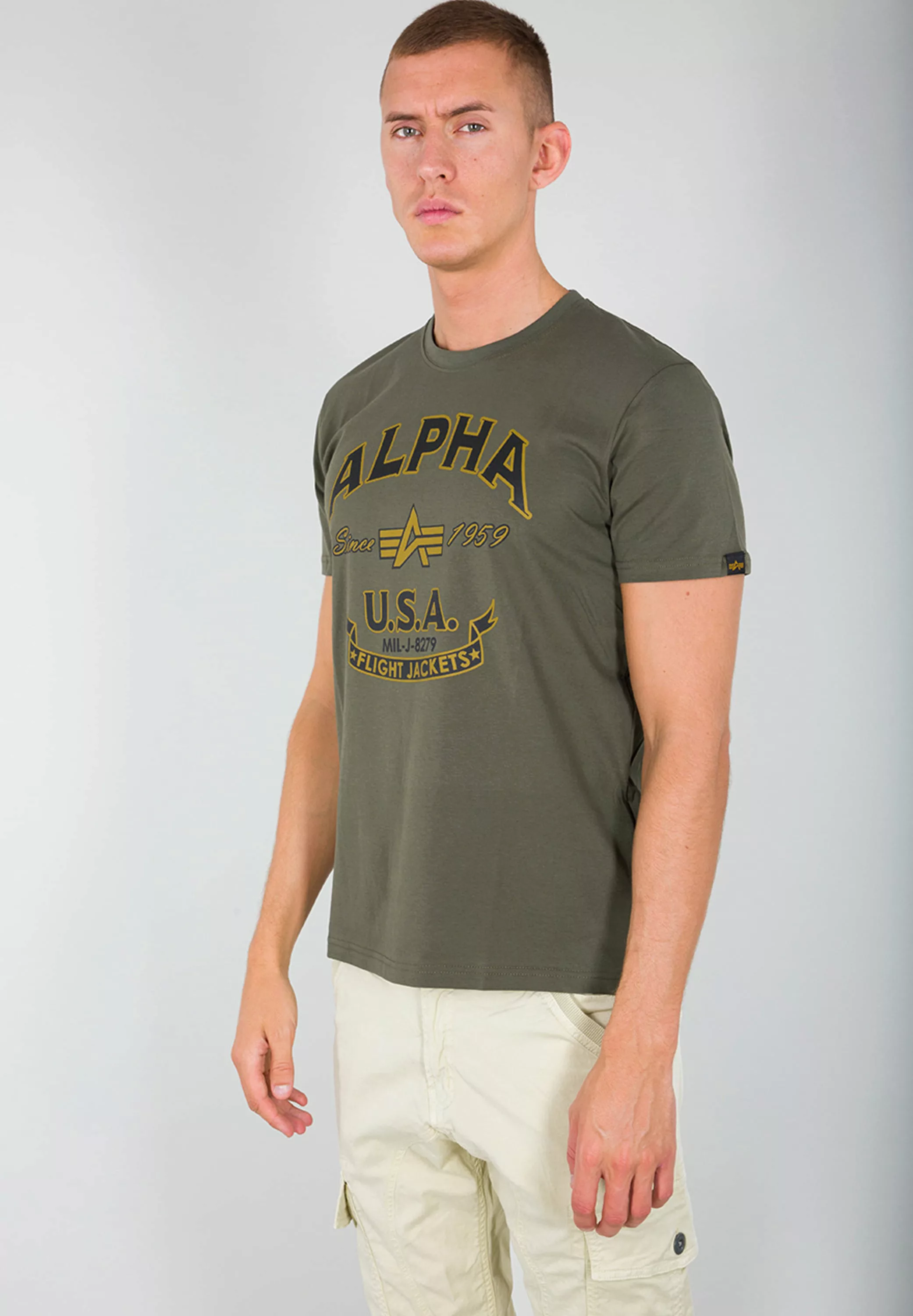 Alpha Industries T-Shirt "ALPHA INDUSTRIES Men - T-Shirts Alpha FJ T" günstig online kaufen