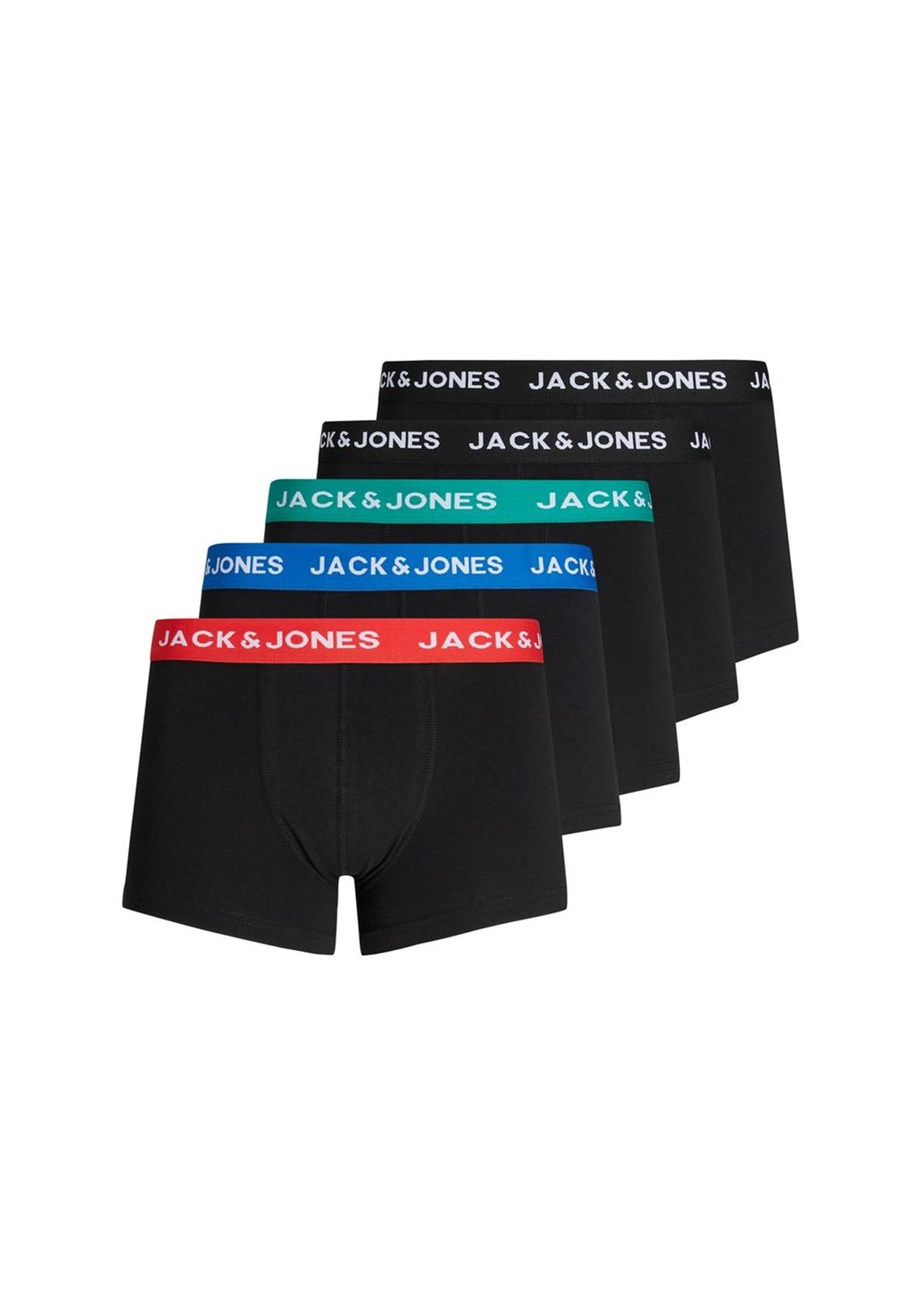 Jack & Jones 5-er Set Trunks Schwarz günstig online kaufen