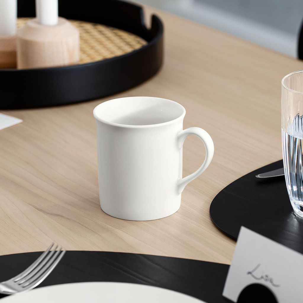 Villeroy & Boch Becher »Twist White«, (Set, 6 tlg., 6x Becher mit Henkel 30 günstig online kaufen