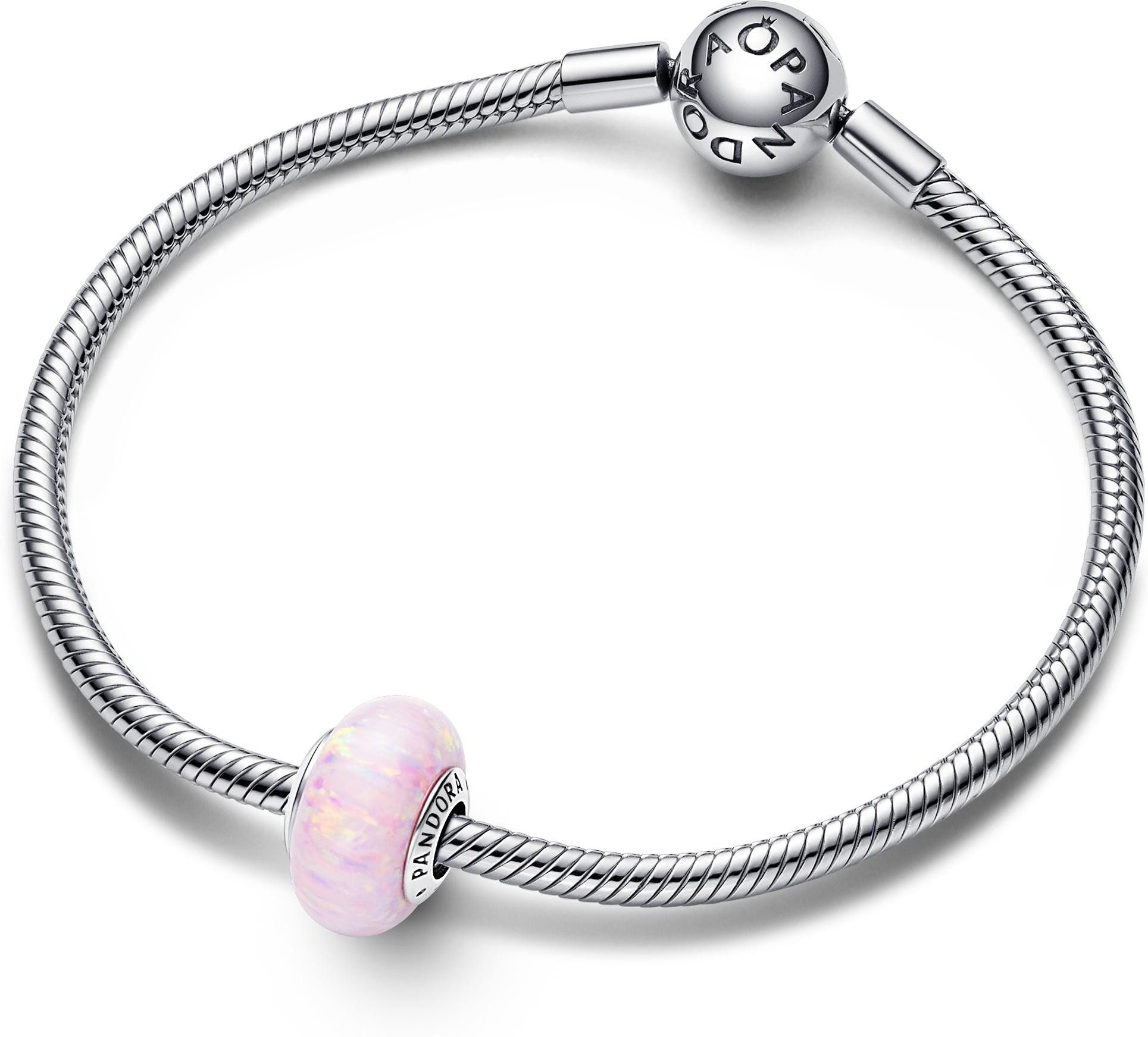 Pandora Kettenanhänger Pandora Schillerndes Rosafarbenes Charm günstig online kaufen