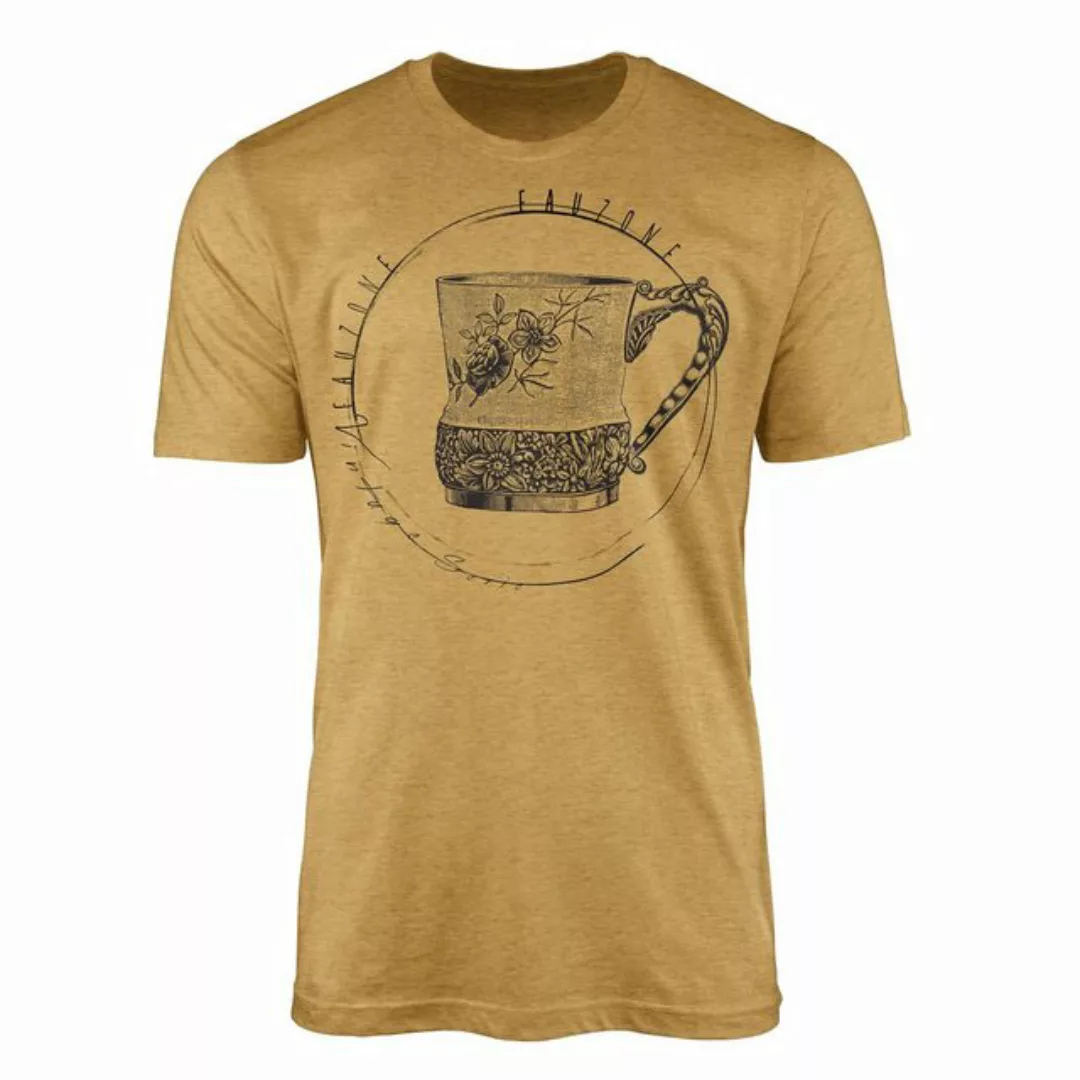 Sinus Art T-Shirt Vintage Herren T-Shirt Tasse günstig online kaufen