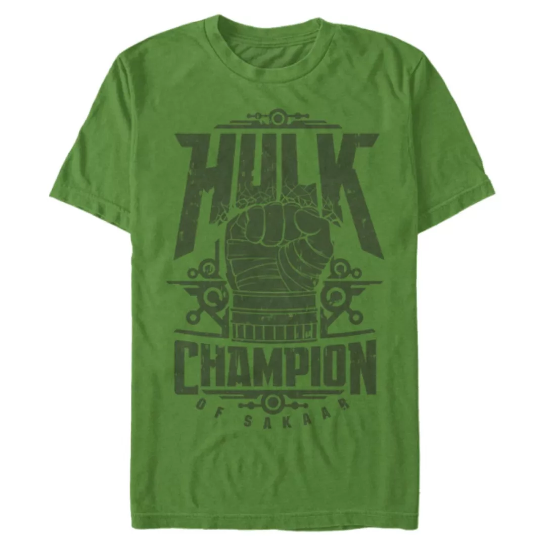 Marvel - Avengers - Hulk Champ - Männer T-Shirt günstig online kaufen