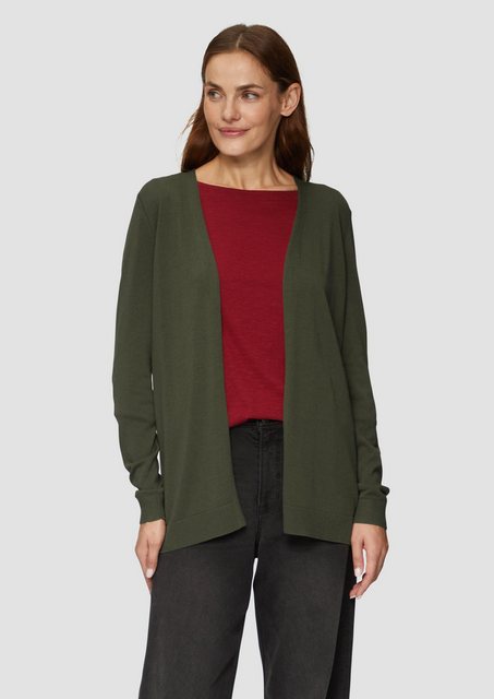 s.Oliver Strickjacke Cardigan aus Strick Rippblende günstig online kaufen