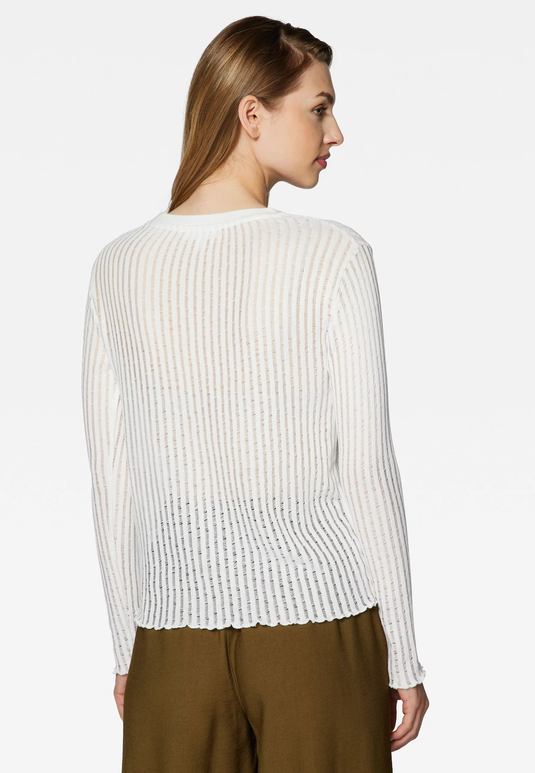 Mavi Langarmshirt "LONG SLEEVE KNITWEAR", Maviterranean Shirt günstig online kaufen