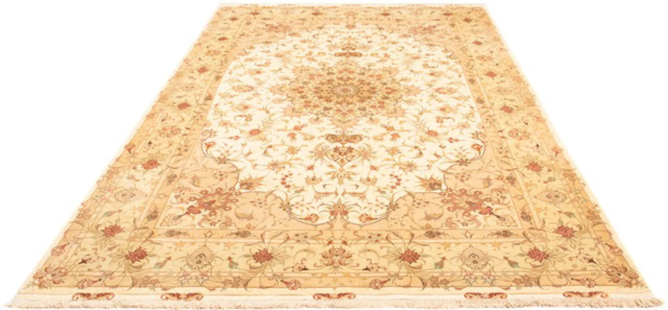 morgenland Orientteppich »Perser - Täbriz - Royal - 302 x 198 cm - beige«, günstig online kaufen