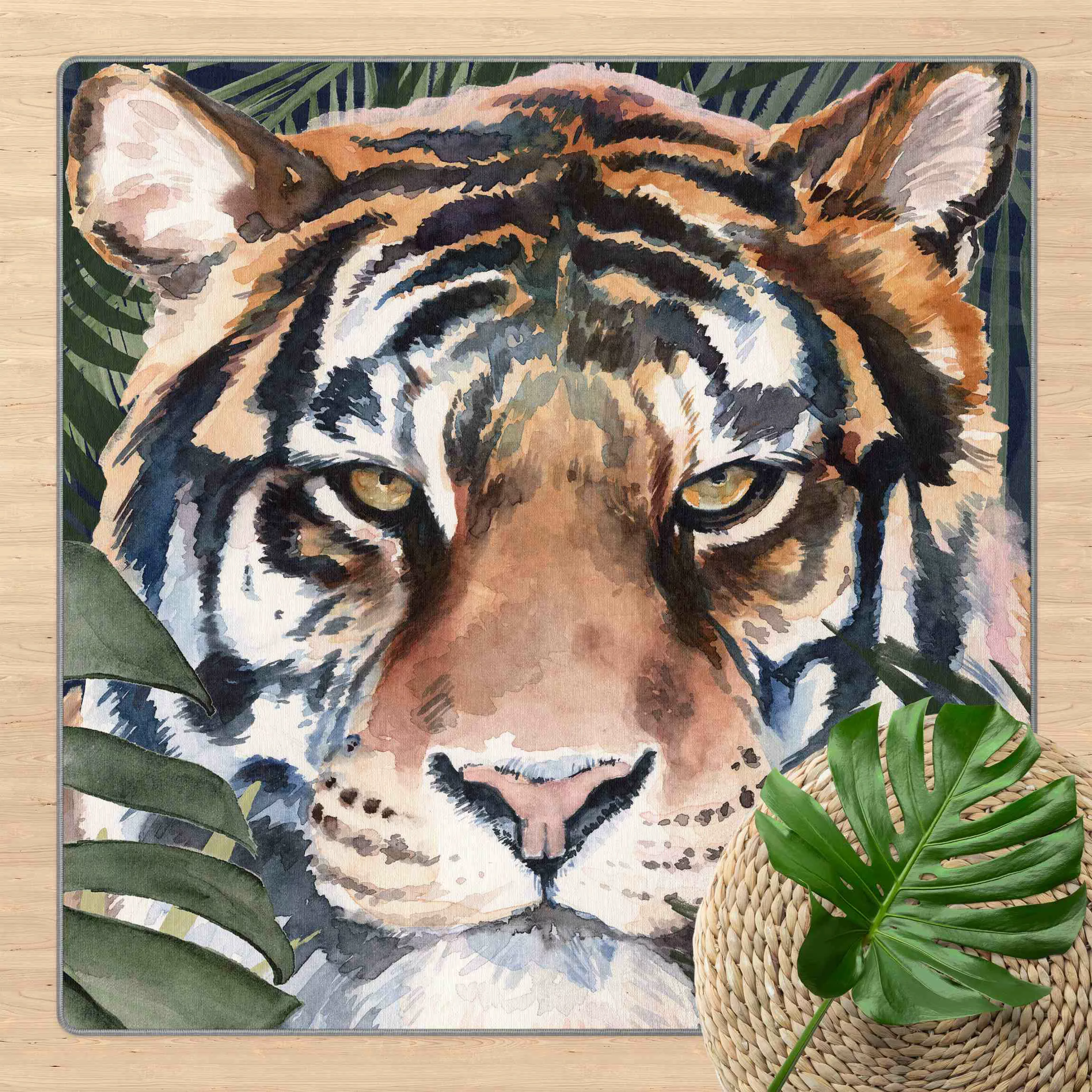 Teppich Tiger im Dschungel günstig online kaufen