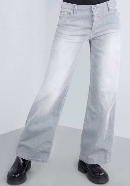 Please Jeans 5-Pocket-Jeans, mit weitem Bein und Fade-Out Effekten günstig online kaufen