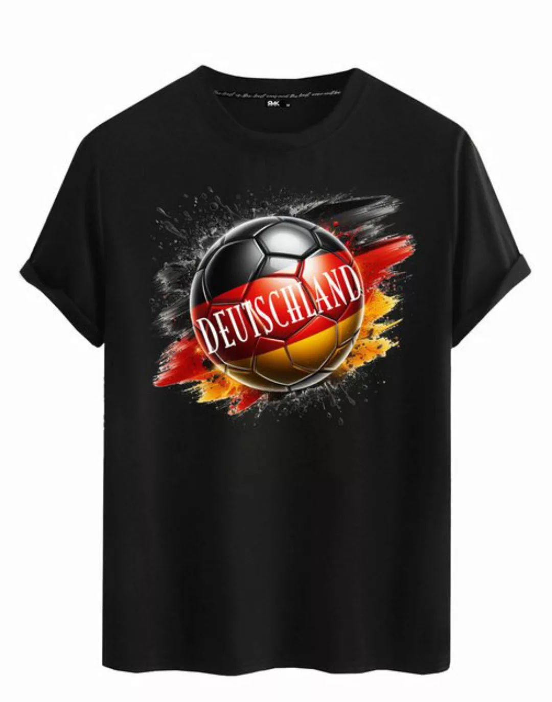 RMK T-Shirt Herren Shirt Trikot Fan Fußball Deutschland Germany EM WM aus B günstig online kaufen