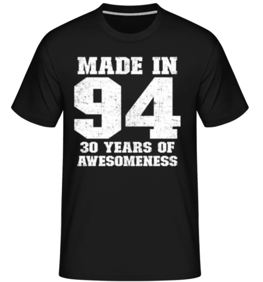 30 Years Of Awesomeness · Shirtinator Männer T-Shirt günstig online kaufen