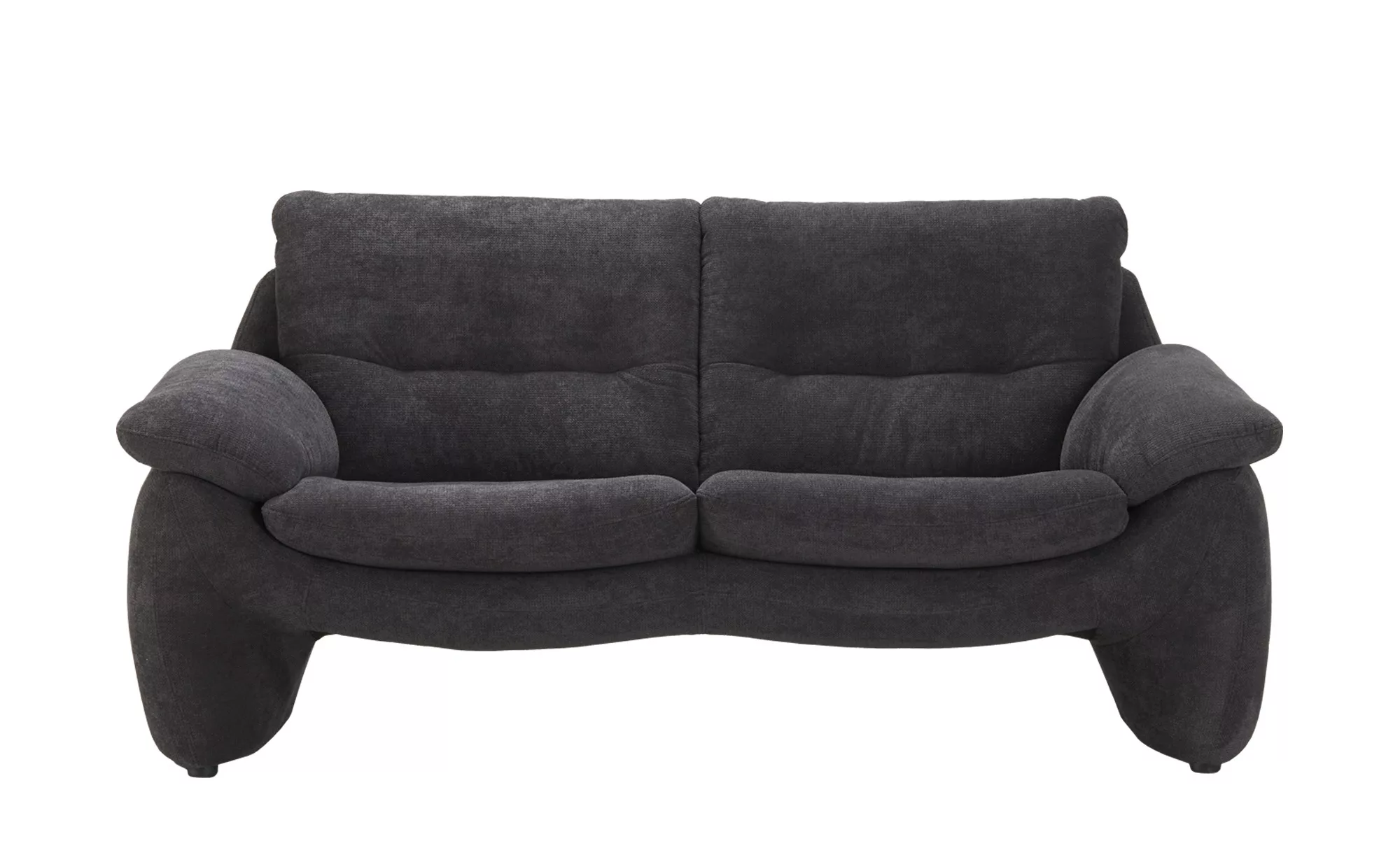 Einzelsofa - schwarz - 185 cm - 80 cm - 88 cm - Polstermöbel > Sofas > 2-Si günstig online kaufen