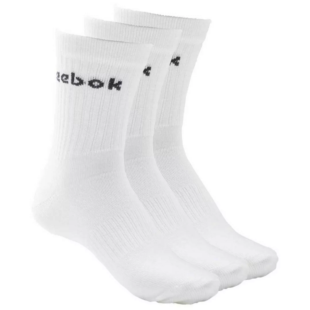 Reebok Active Core Mid Crew Socken 3 Paare EU 37-39 Medium Grey Heather / B günstig online kaufen