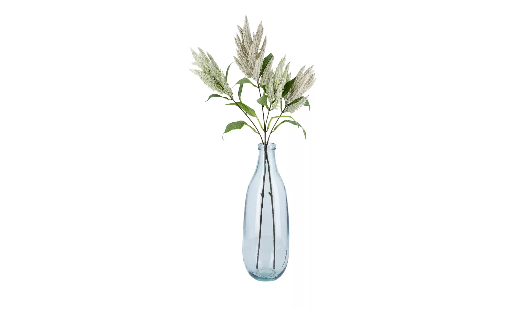 Vase   ¦ blau ¦ Glas ¦ Maße (cm): H: 40  Ø: 15 Accessoires > Vasen - Höffne günstig online kaufen