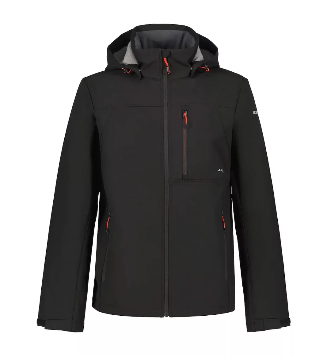 Icepeak Softshelljacke "ICEPEAK BAZINE", mit Kapuze, mit dezenten Logoschri günstig online kaufen