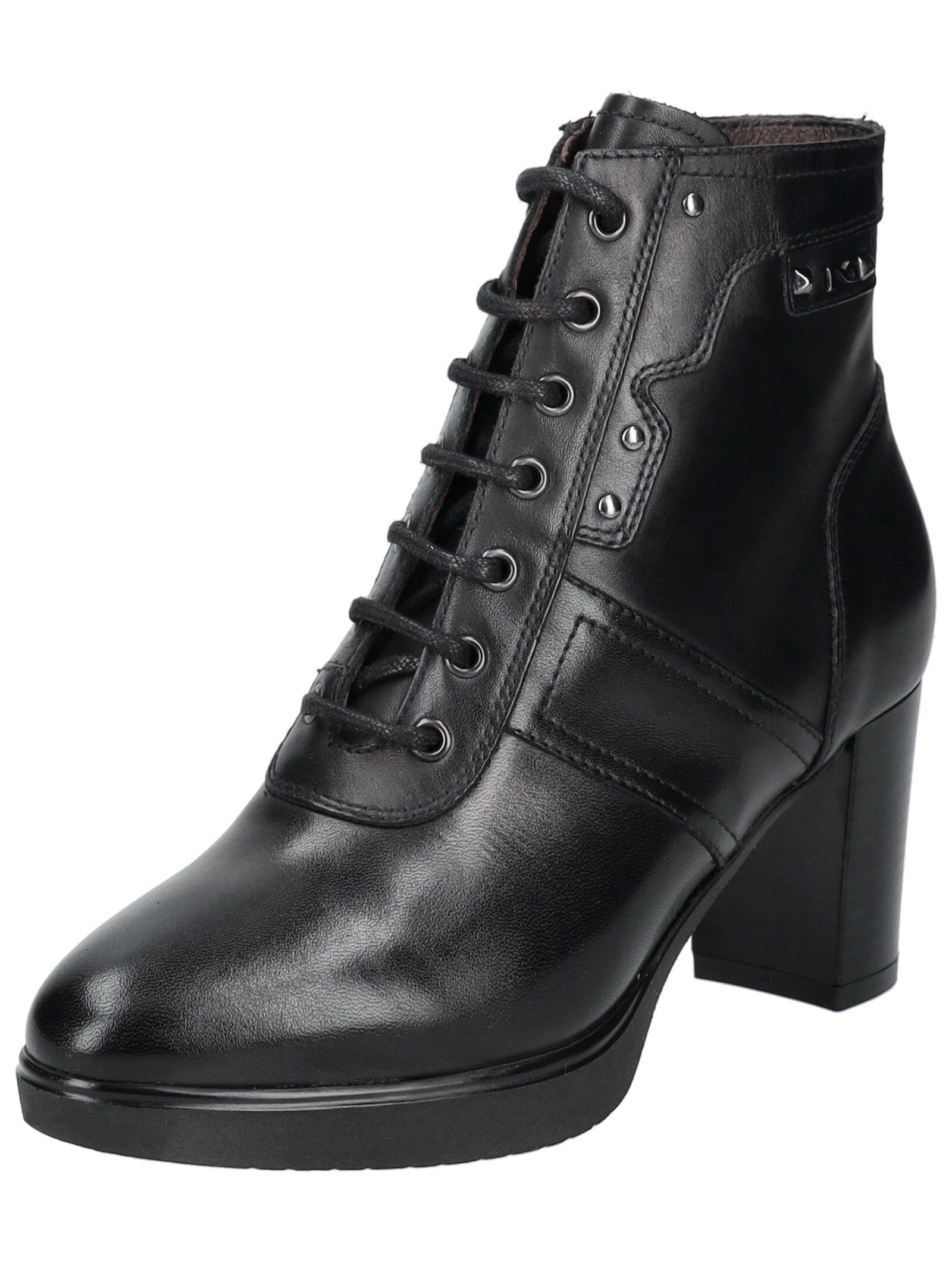 Nero Giardini Schnürstiefelette "Nero Giardini Stiefelette Leder" günstig online kaufen