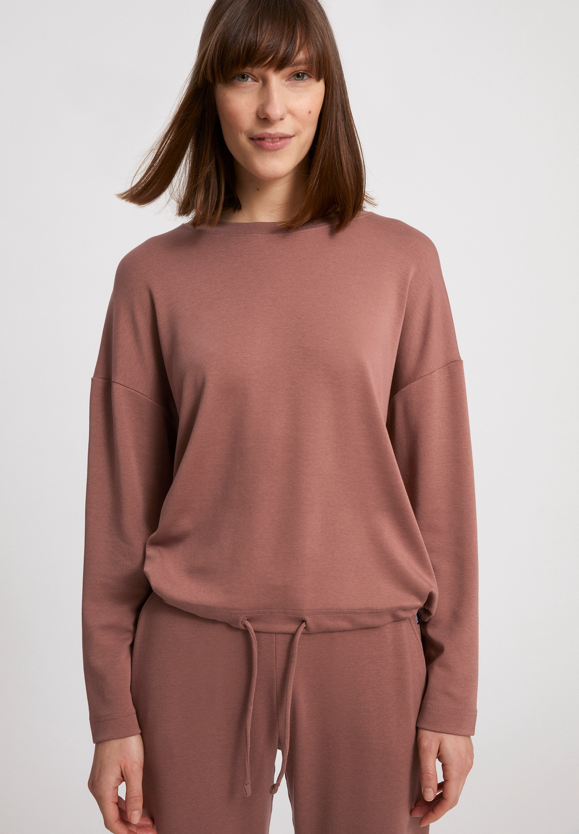 Maailaa - Damen Sweatshirt Aus Tencel Lyocell Mix günstig online kaufen