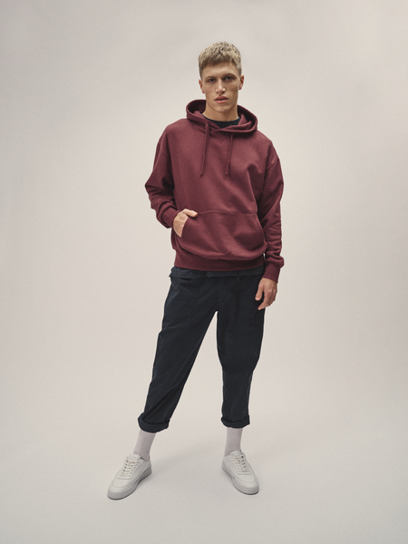 Oversized Hoodie Sweatshirt Aus Bio-baumwolle günstig online kaufen