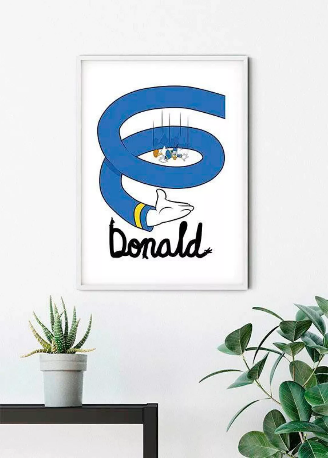 Komar Poster »Donald Duck Spiral«, Disney, (1 St.) günstig online kaufen