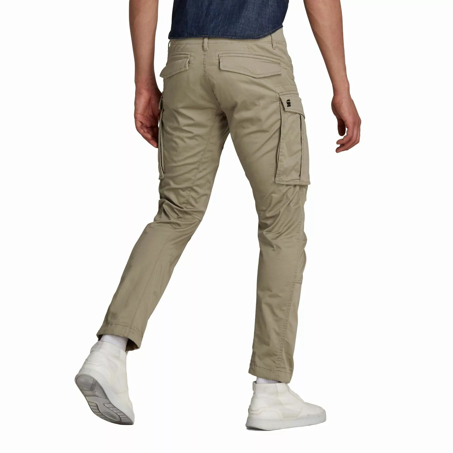 G-Star Herren Cargo Hose ROVIC ZIP 3D STRAIGHT TAPERED - Beige - Dune günstig online kaufen