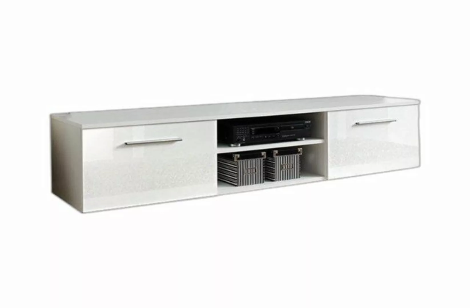 Xlmoebel TV-Schrank Wohnzimmermöbel Creme TV Halter Sideboard Regale Schran günstig online kaufen