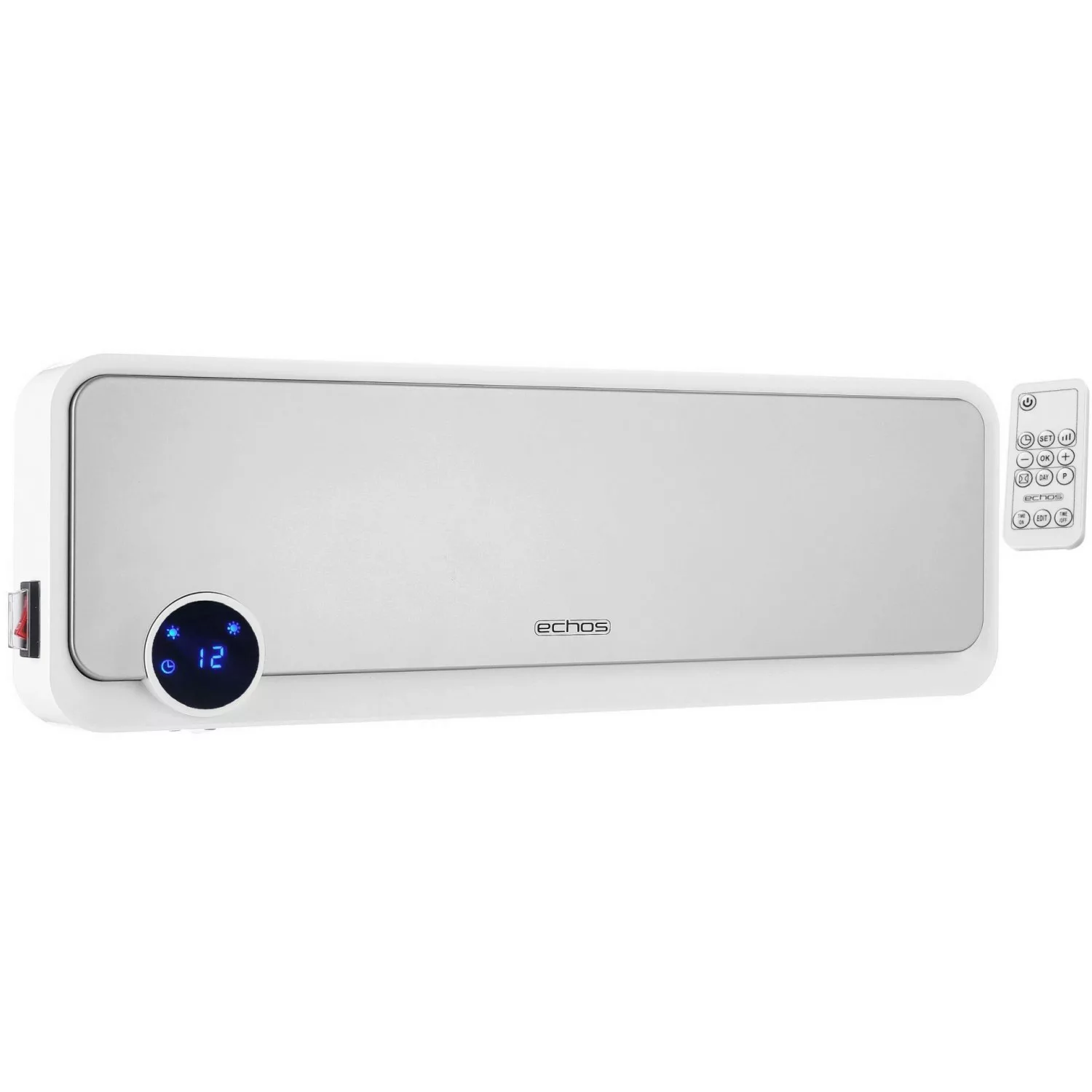 Echos Eco-355 Wand Heizlüfter 12 h Timer 2000 W günstig online kaufen