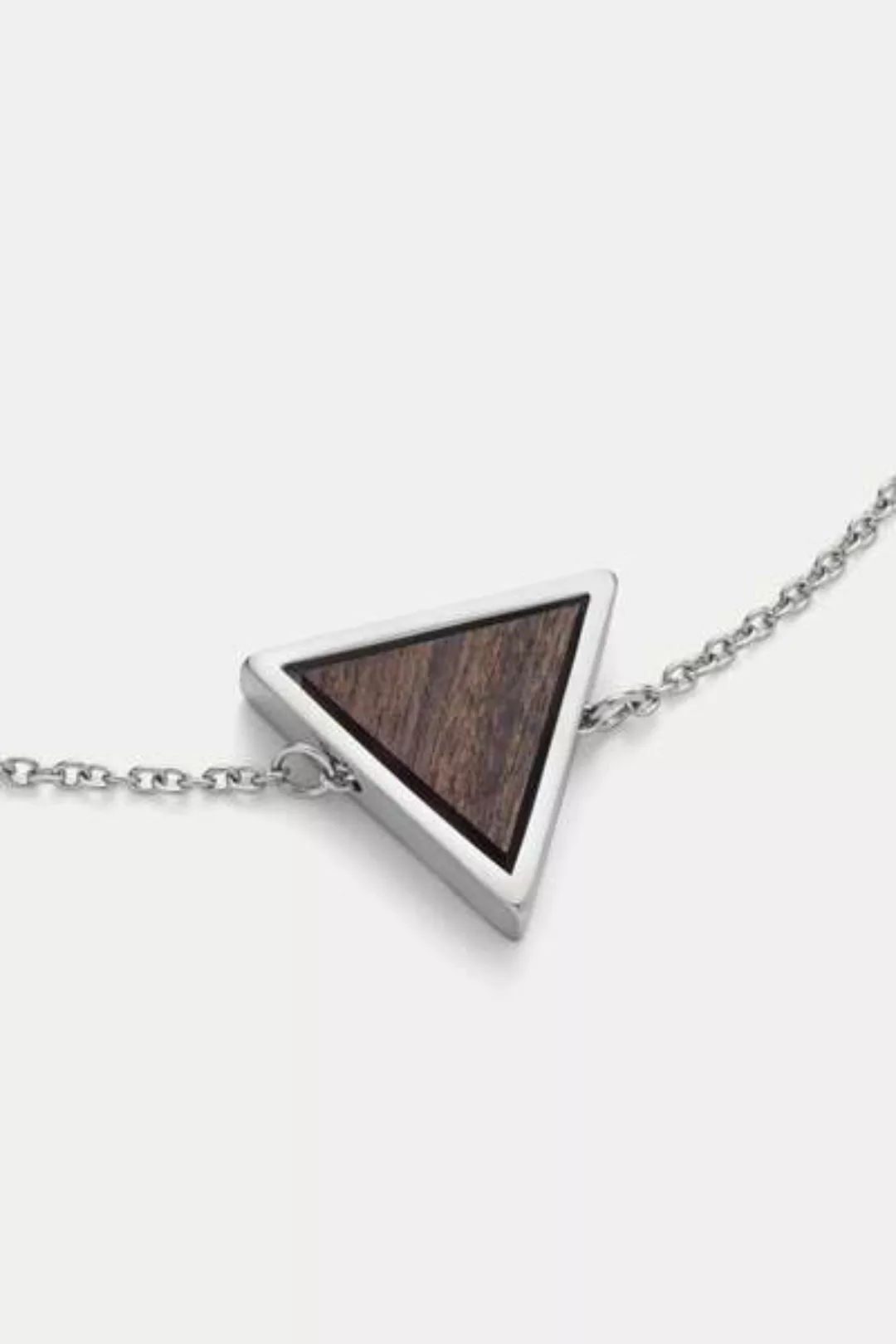 Schmuckset Mit Holzelementen 'Triangle Halskette & Armband' günstig online kaufen