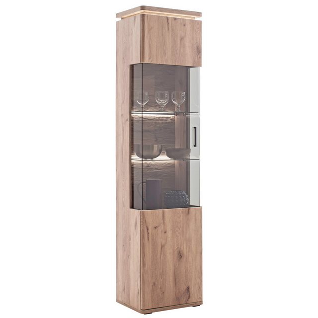 expendio Vitrine Morgan 2 Viking Oak tiefzieh Nachbildung, 50x208x38 cm günstig online kaufen