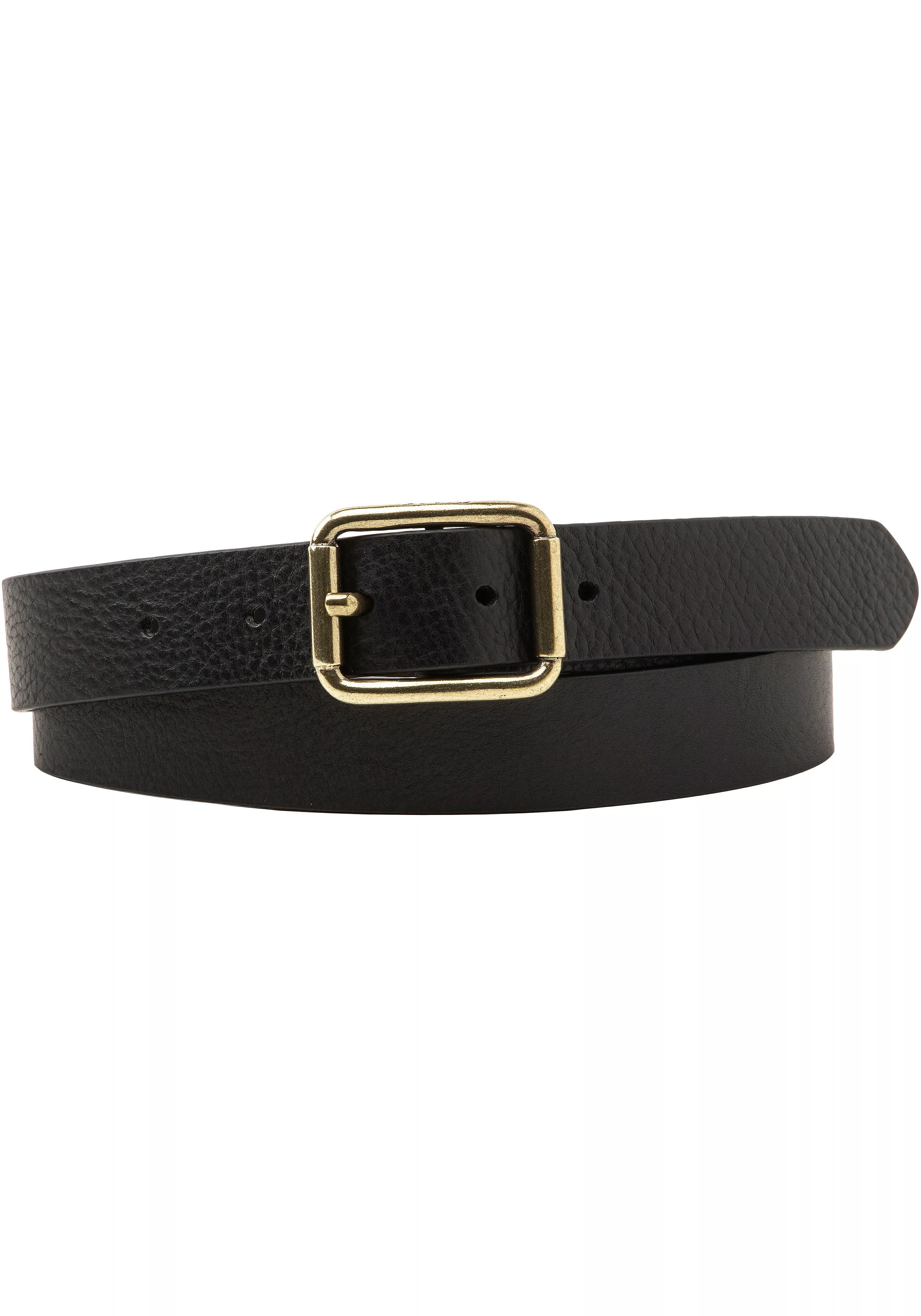 Levis Ledergürtel "Normal Buckle", for Women mit goldener Schnalle günstig online kaufen