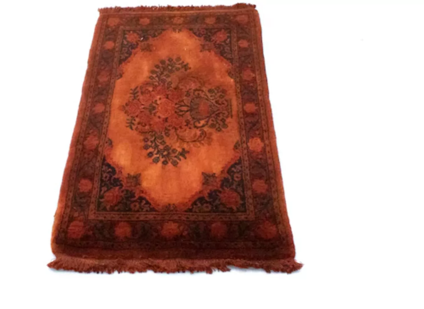 morgenland Wollteppich »Sarough Teppich handgeknüpft rot«, rechteckig günstig online kaufen