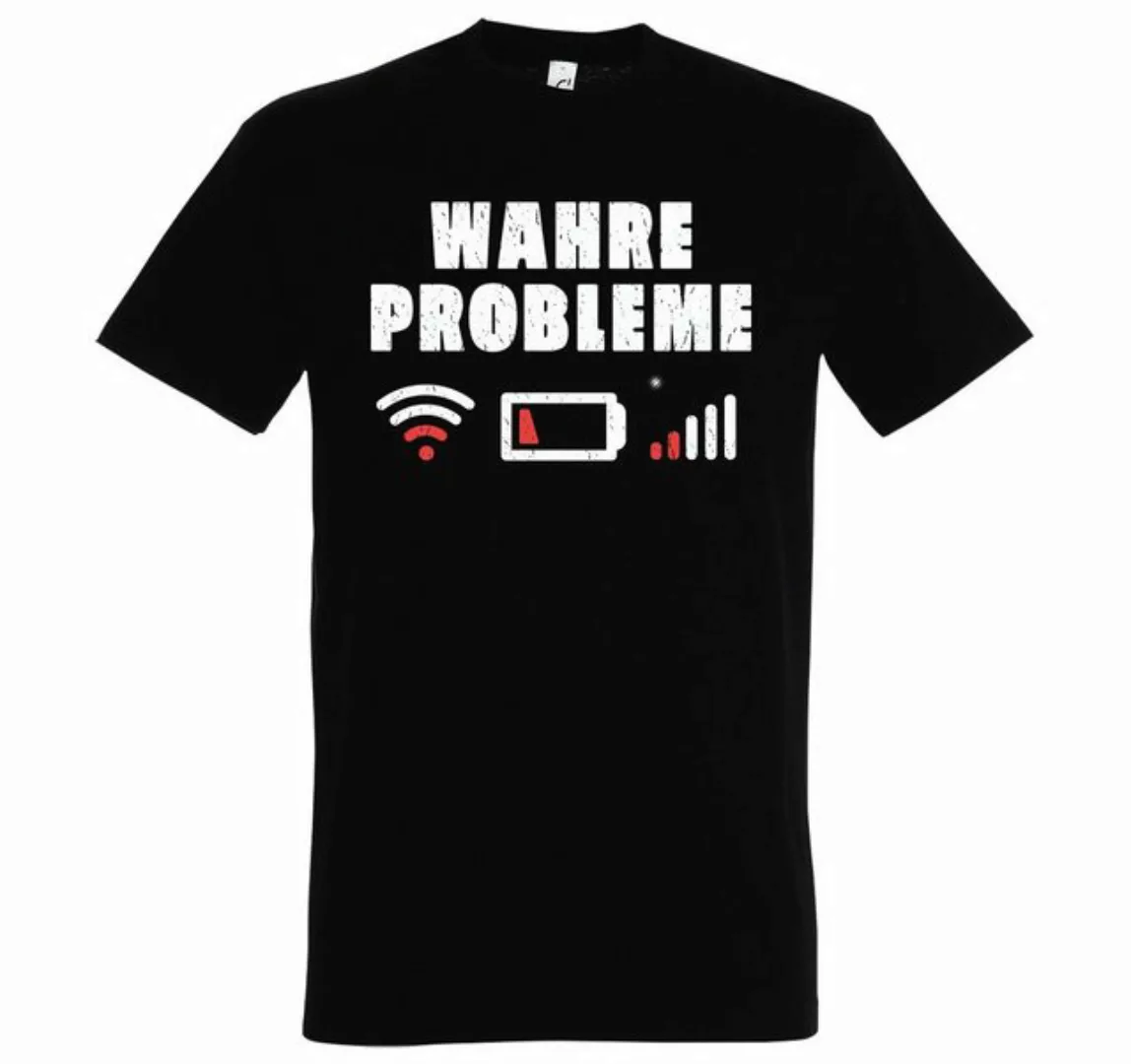 Youth Designz Print-Shirt "Wahre Probleme" Herren T-Shirt mit lustigem Spru günstig online kaufen