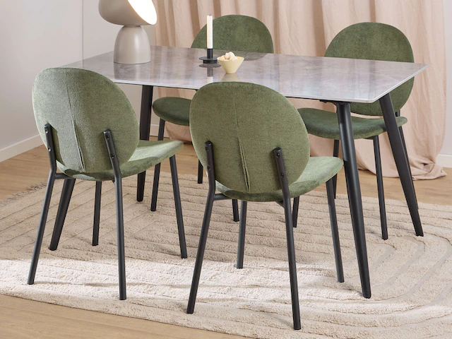 ACTONA GROUP Esszimmer-Set »Essgruppe, Speisetisch mit Stühlen«, (Komplett- günstig online kaufen