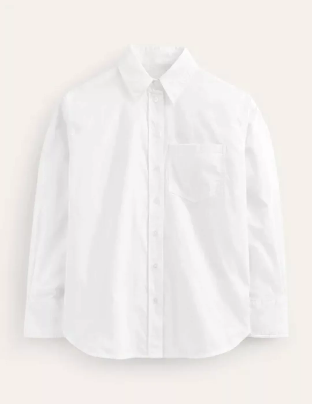 Connie Baumwollhemd Damen Boden, Weiß günstig online kaufen