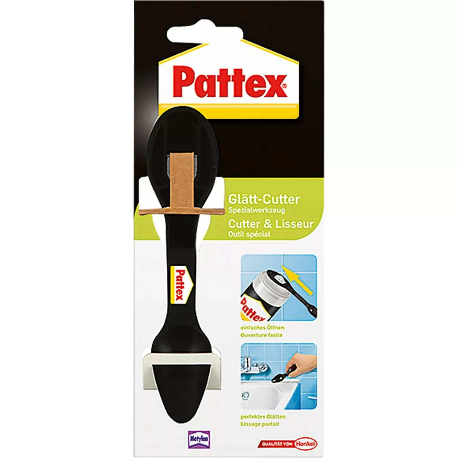 Pattex Glätt-Cutter Fugenwerkzeug 1 Fugenglätter Schwarz günstig online kaufen
