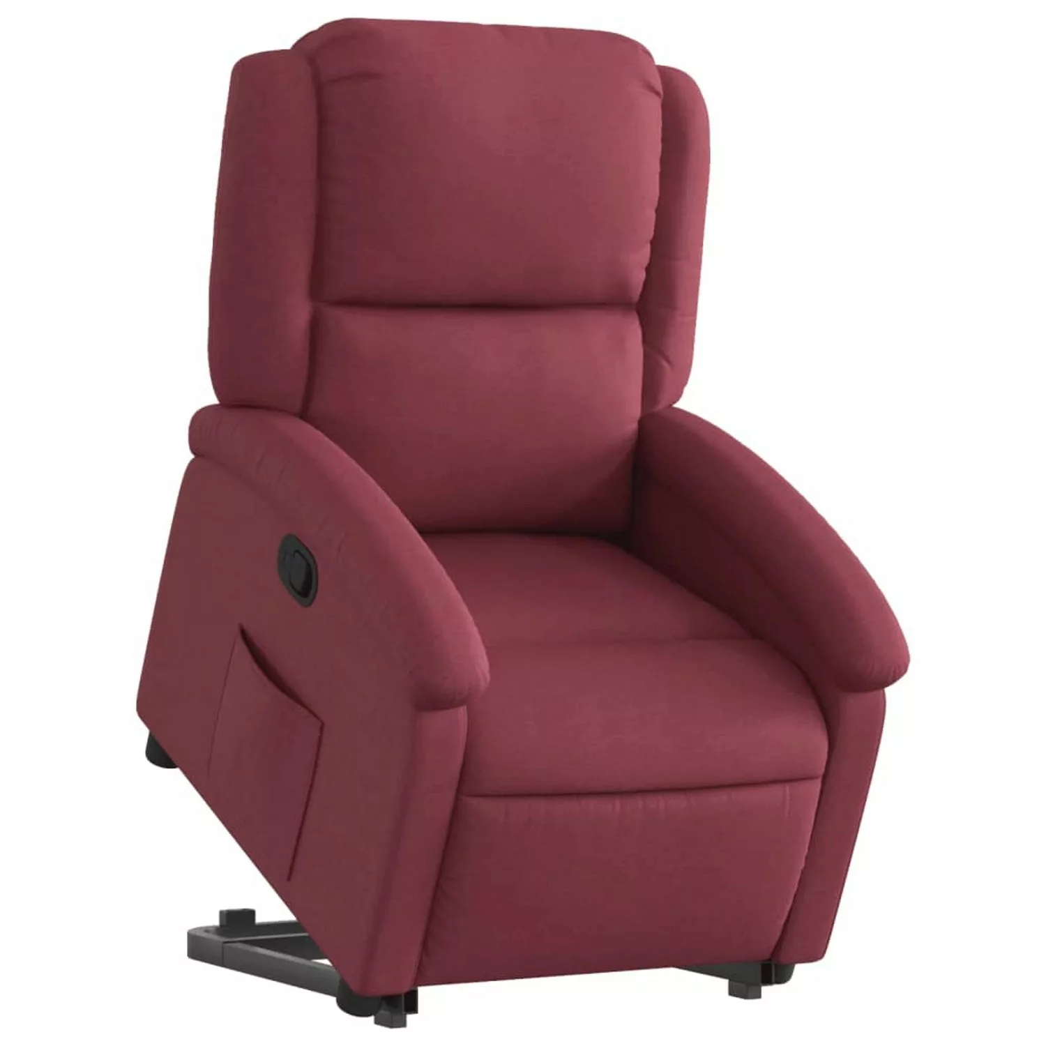 vidaXL Relaxsessel mit Aufstehhilfe Weißrot Stoff Modell 10 günstig online kaufen