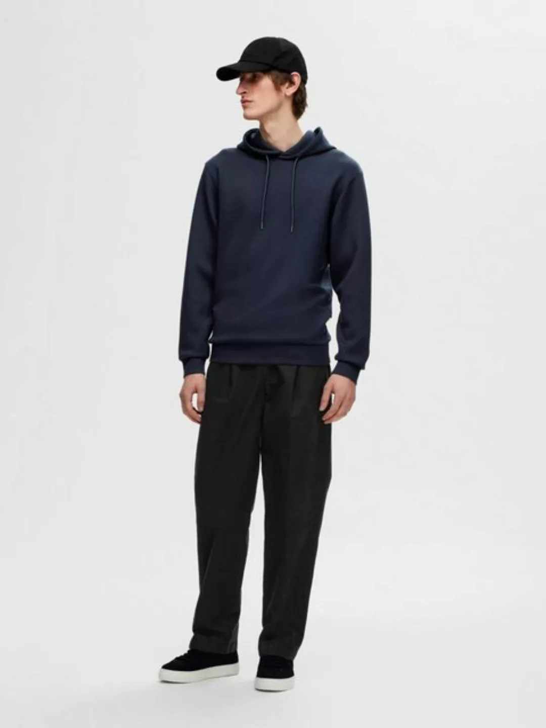 SELECTED HOMME Sweatshirt "SLHEMANUEL SOFT ZIP HIGH NECK SWEAT NOOS" günstig online kaufen