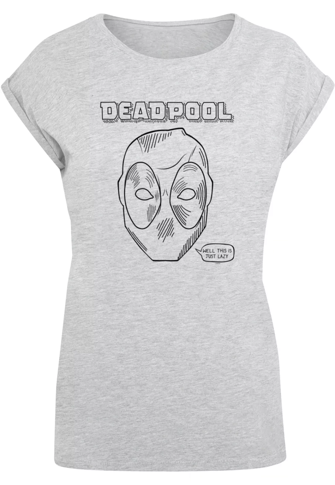 ABSOLUTE CULT T-Shirt "ABSOLUTE CULT Damen Ladies Deadpool - This Is Just L günstig online kaufen