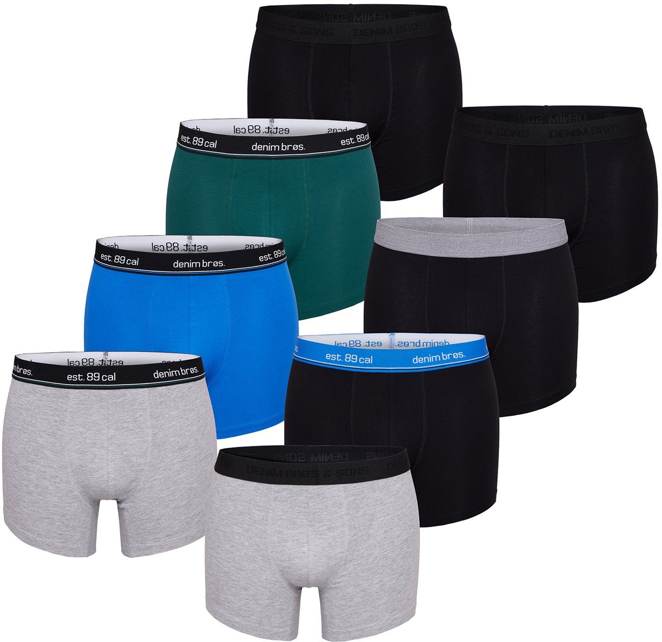 MG-1 Retro Boxer Mix Colors (8-St) günstig online kaufen