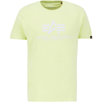 Alpha Industries  T-Shirts & Poloshirts Basic T-Shirt BL - Arctic Lime günstig online kaufen