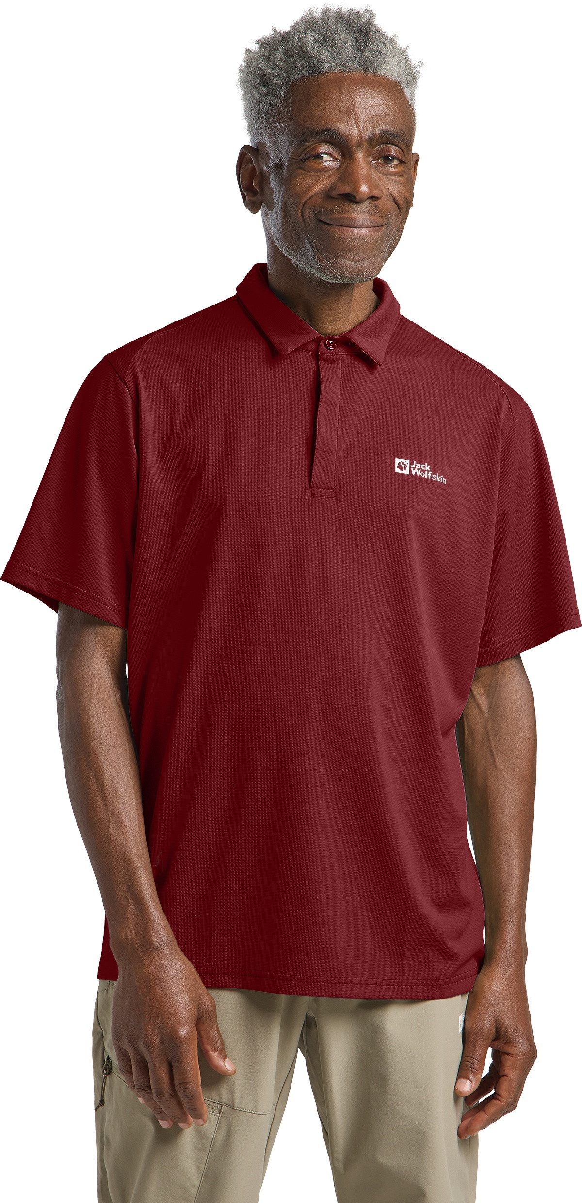 Jack Wolfskin Funktionsshirt Funktionales Polohemd DELGAMI günstig online kaufen