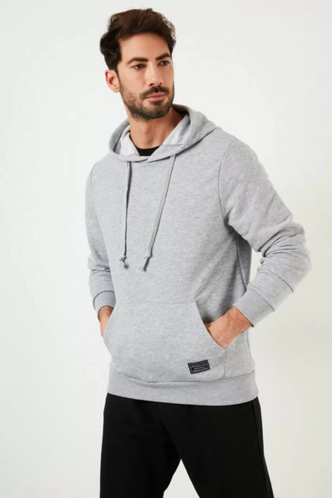 Buratti Sweatshirt Buratti Hooded Kangaroo Pocket Cotton Sweatshirt 5905240 günstig online kaufen