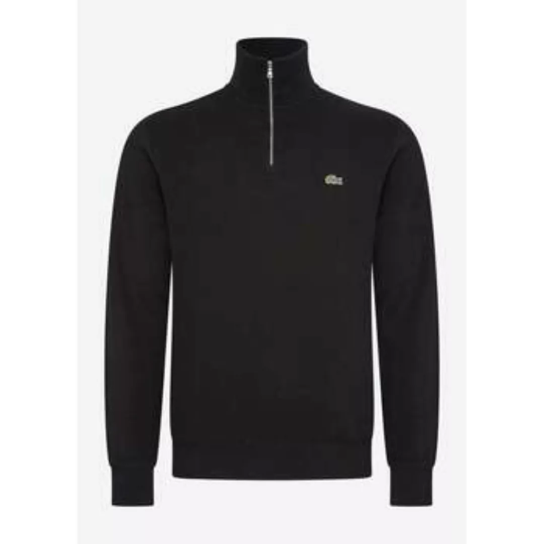 Lacoste  Pullover Pullover halber Reißverschluss - schwarz günstig online kaufen