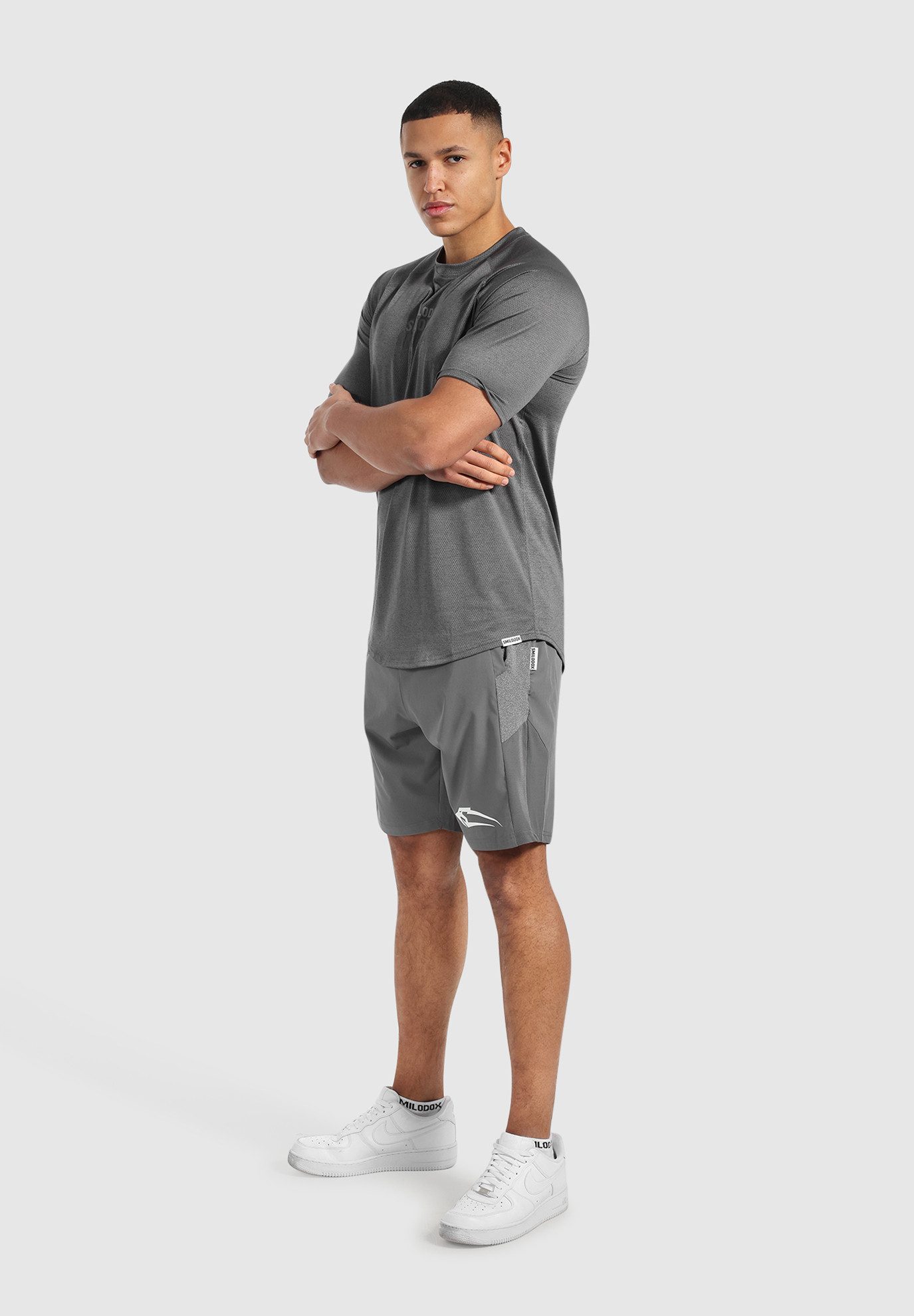 Smilodox T-Shirt Powerfit Triple, Atmungsaktives Kurzarmshirt, günstig online kaufen