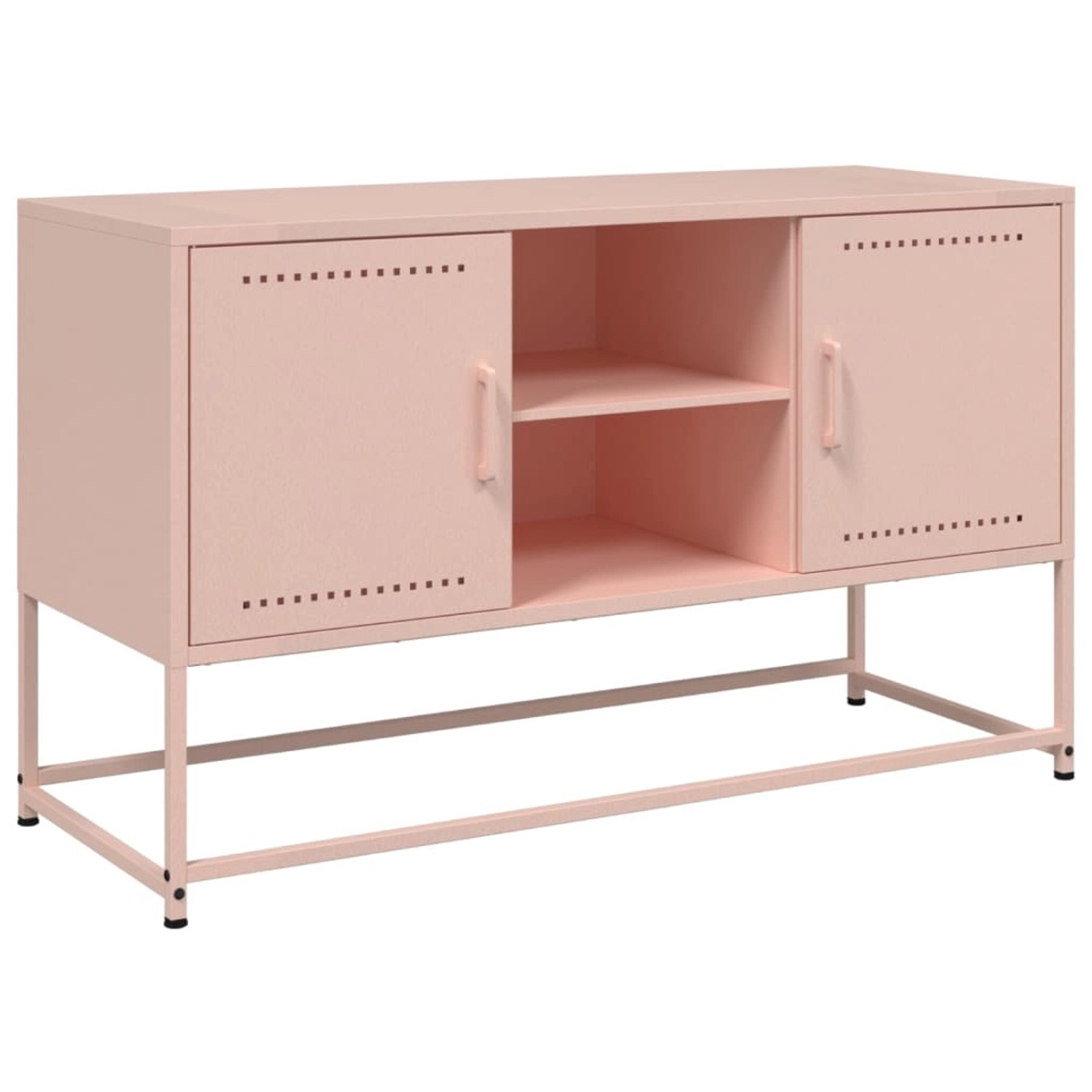 vidaXL TV-Schrank TV-Schrank Rosa 100,5x39x60,5 cm Stahl (1-St) günstig online kaufen